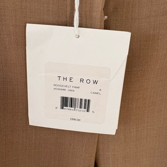 NWT The Row Roosevelt Slim Trousers Size 4 - Picture 3 of 8